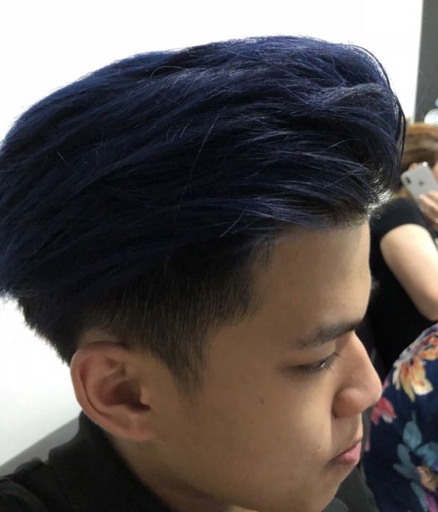 Kool Dark Blue Hair Dye Health Beauty Hair Care On Carousell