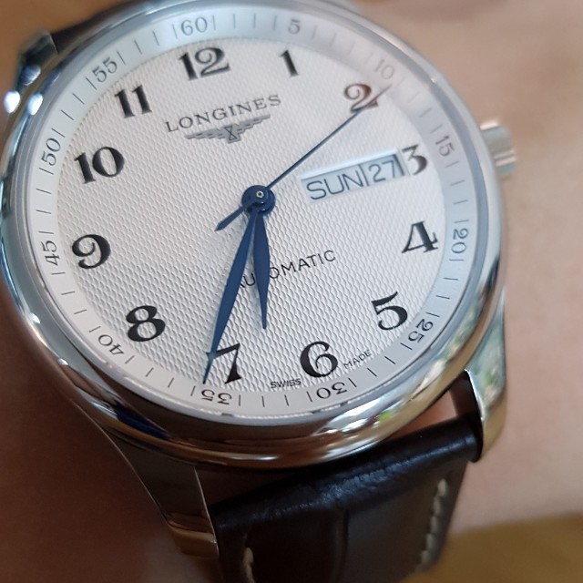 longines master collection day date