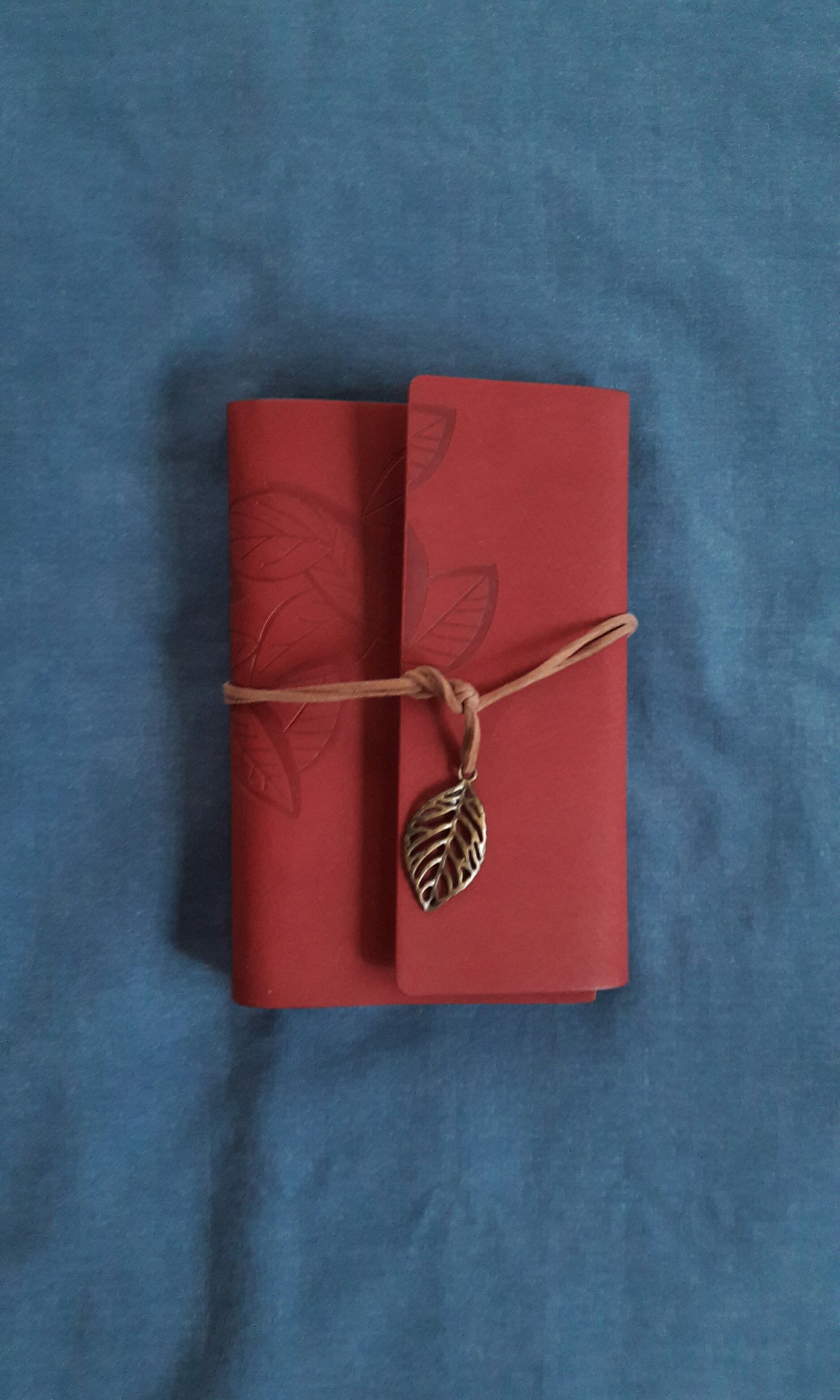 Maroon Leather Notebook (Category: Stationery & School Supplies) located in Manila. Submitted by _loey (Listing ID 174277938, Image 1). Description: Hello! I'm selling a faux leather notebook for only 250 pesos! 🍑never been used 🍑paper is smooth 🍑in good condition If you're interested, just send a message!.