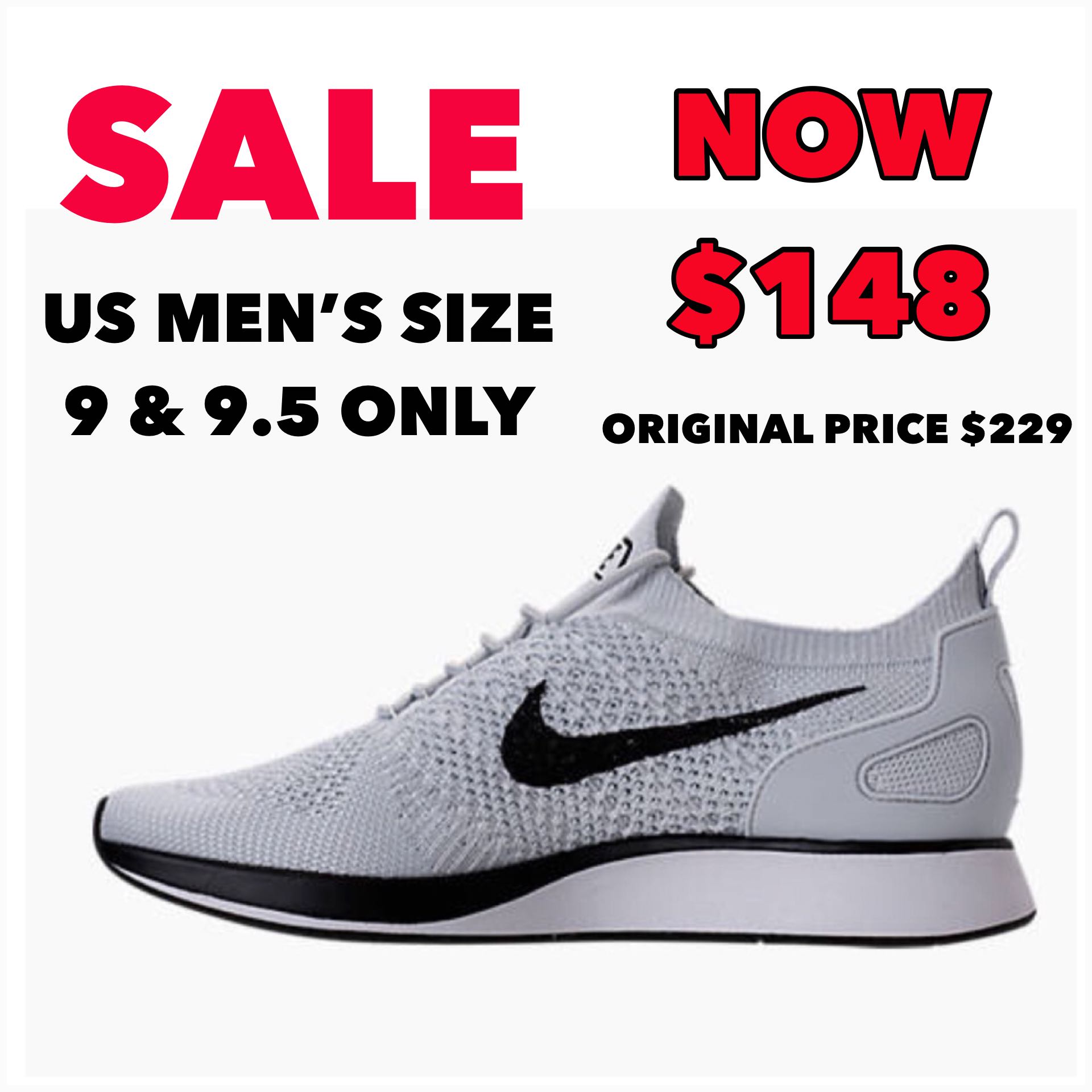 nike men's air zoom mariah flyknit racer running shoes
