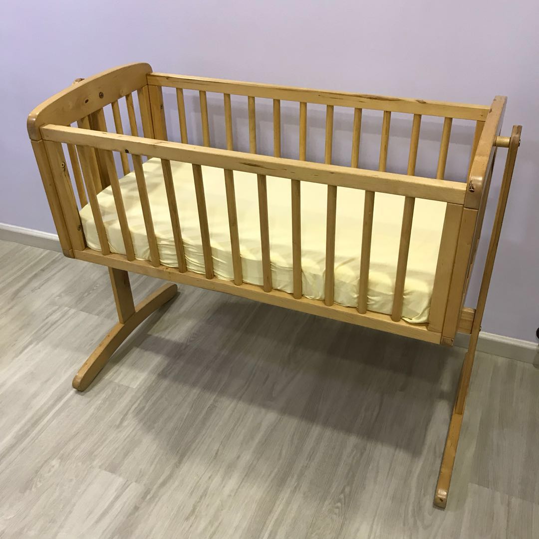mothercare wooden cot