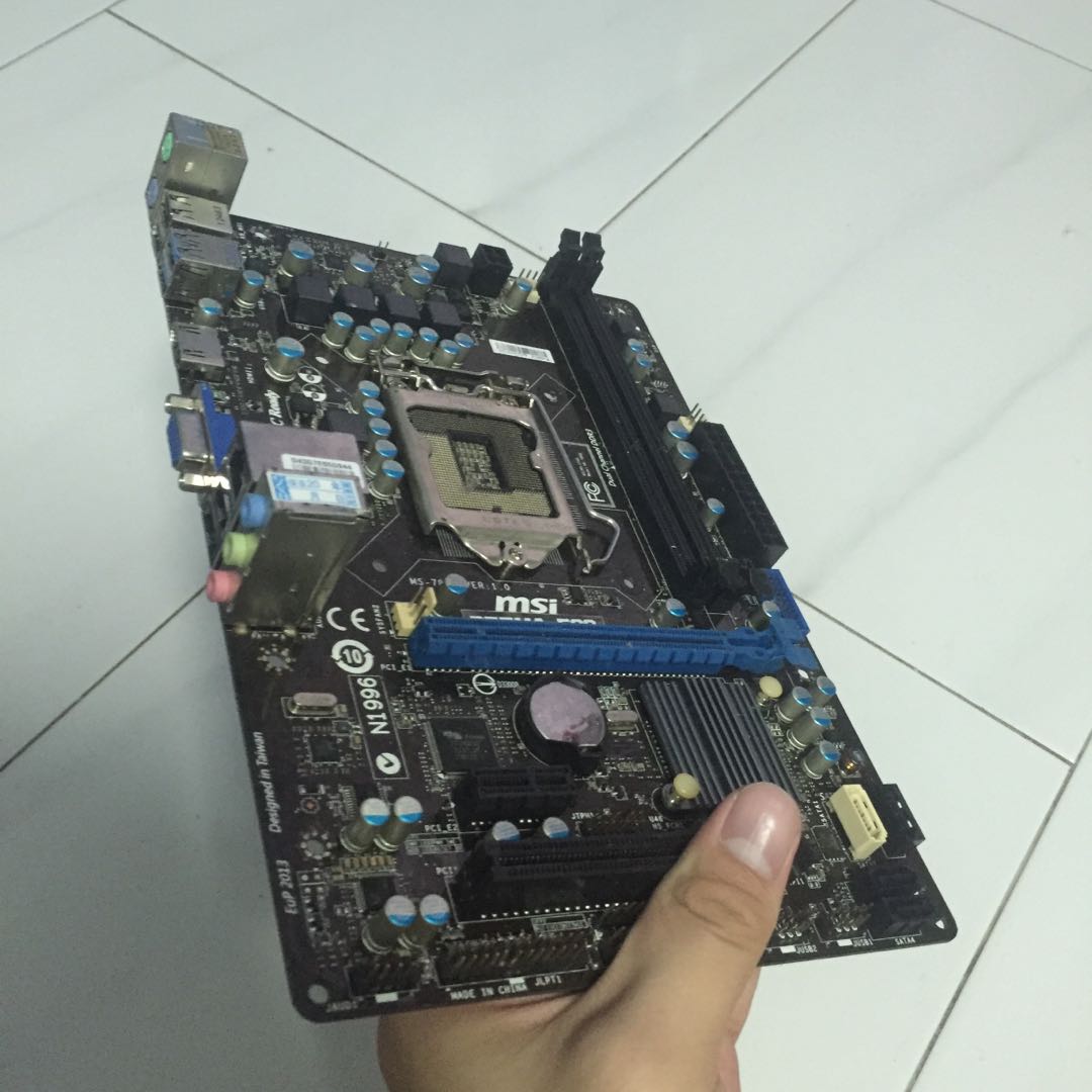 MSI B75MA-E33, Computers & Tech, Parts & Accessories, Computer Parts on ...