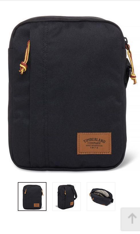 timberland black bag