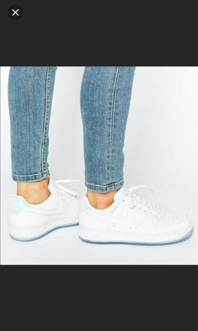 Nike Air force One holographic white 