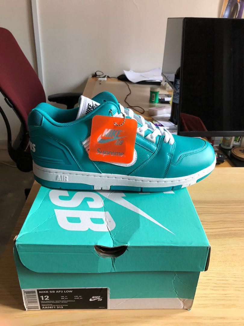 supreme air force 2 teal