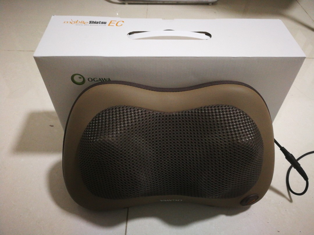 OGAWA Mobile shiatsu EC back massage pillow Beauty Personal Care Foot Care on Carousell