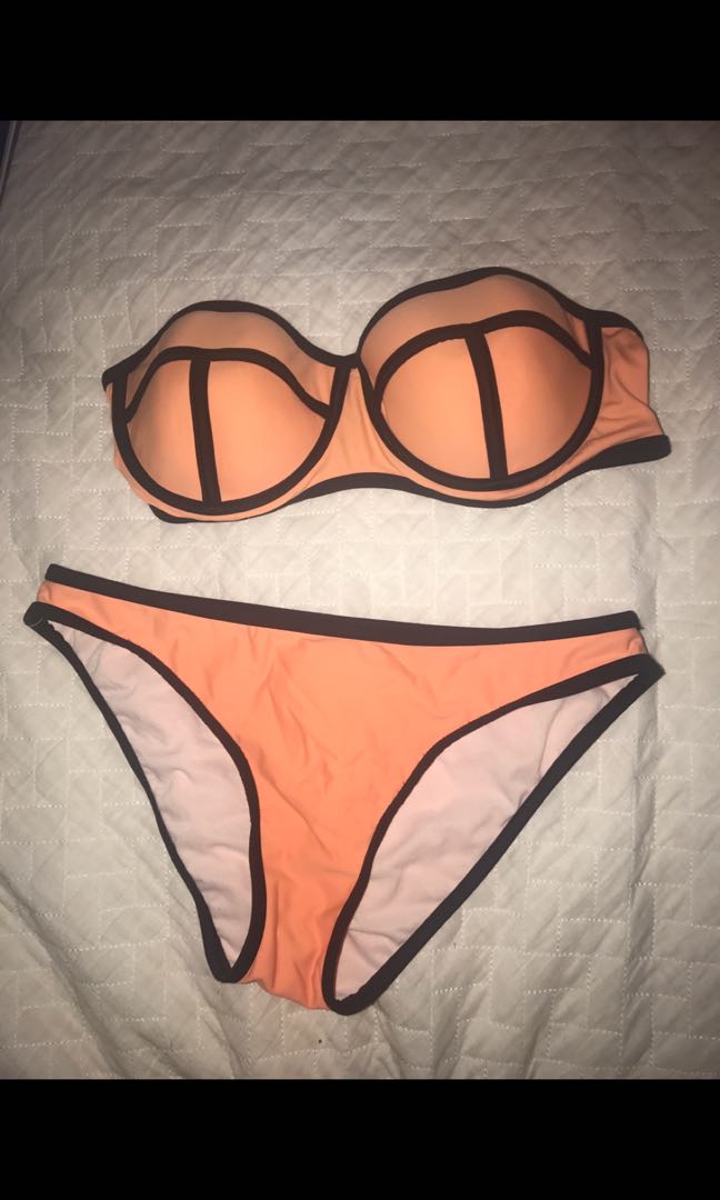 orange bathers