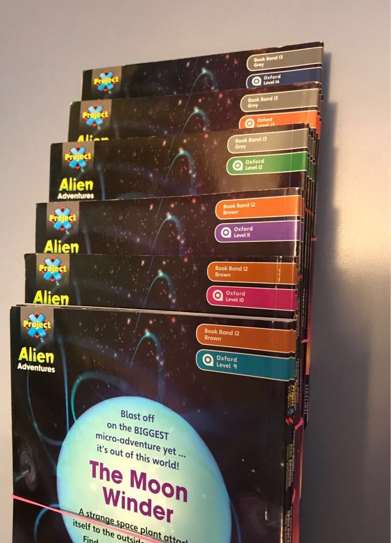 Oxford Reading Tree Project X Alien Adventures Series 2 Collection For Level 9 14 Total 25 Books Books Stationery Children S Books On Carousell