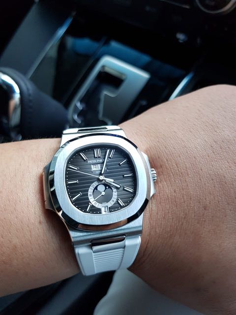Patek 5726 clearance rubber strap