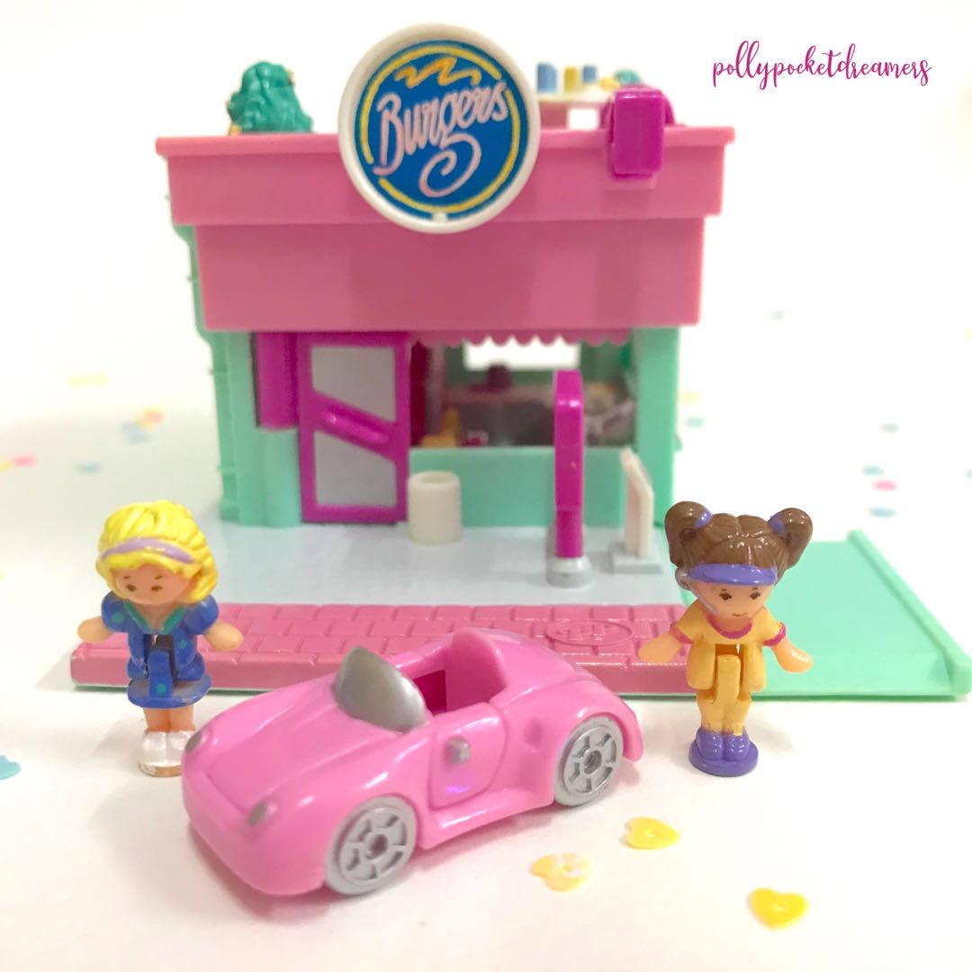 Polly pocket burger hot sale