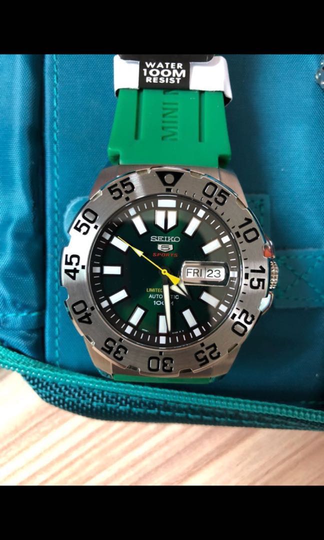 Seiko mini on sale monster green