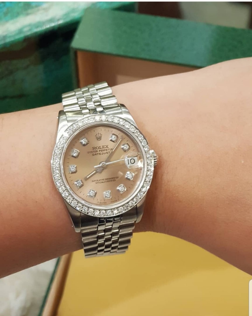 Rolex junior on sale size mm