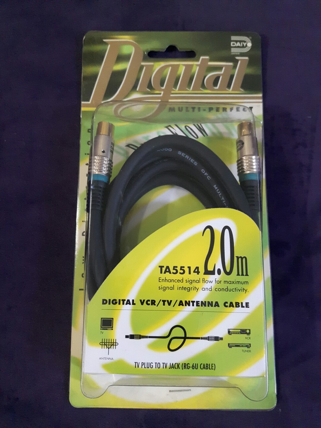 TV antenna cable, TV & Home Appliances, TV & Entertainment, TV Parts