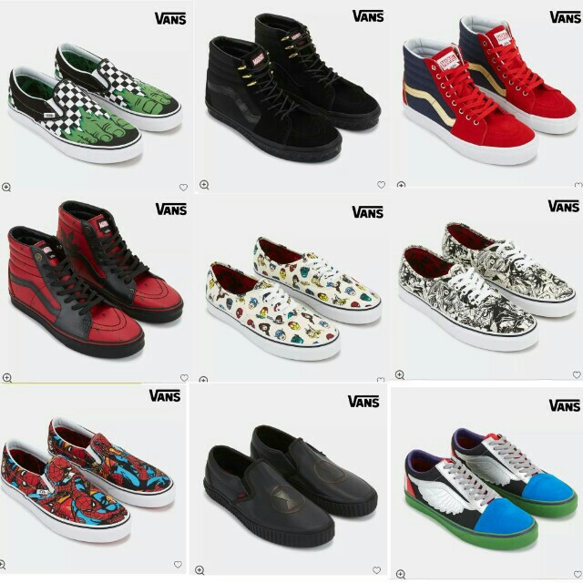 Vans X Marvel Collection Men s Fashion Footwear Sneakers on