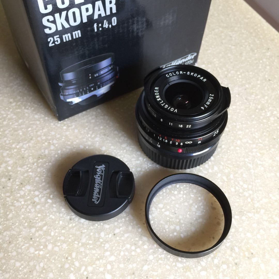 VOIGTLANDER SC SKOPAR 25㎜F4 - レンズ(単焦点)