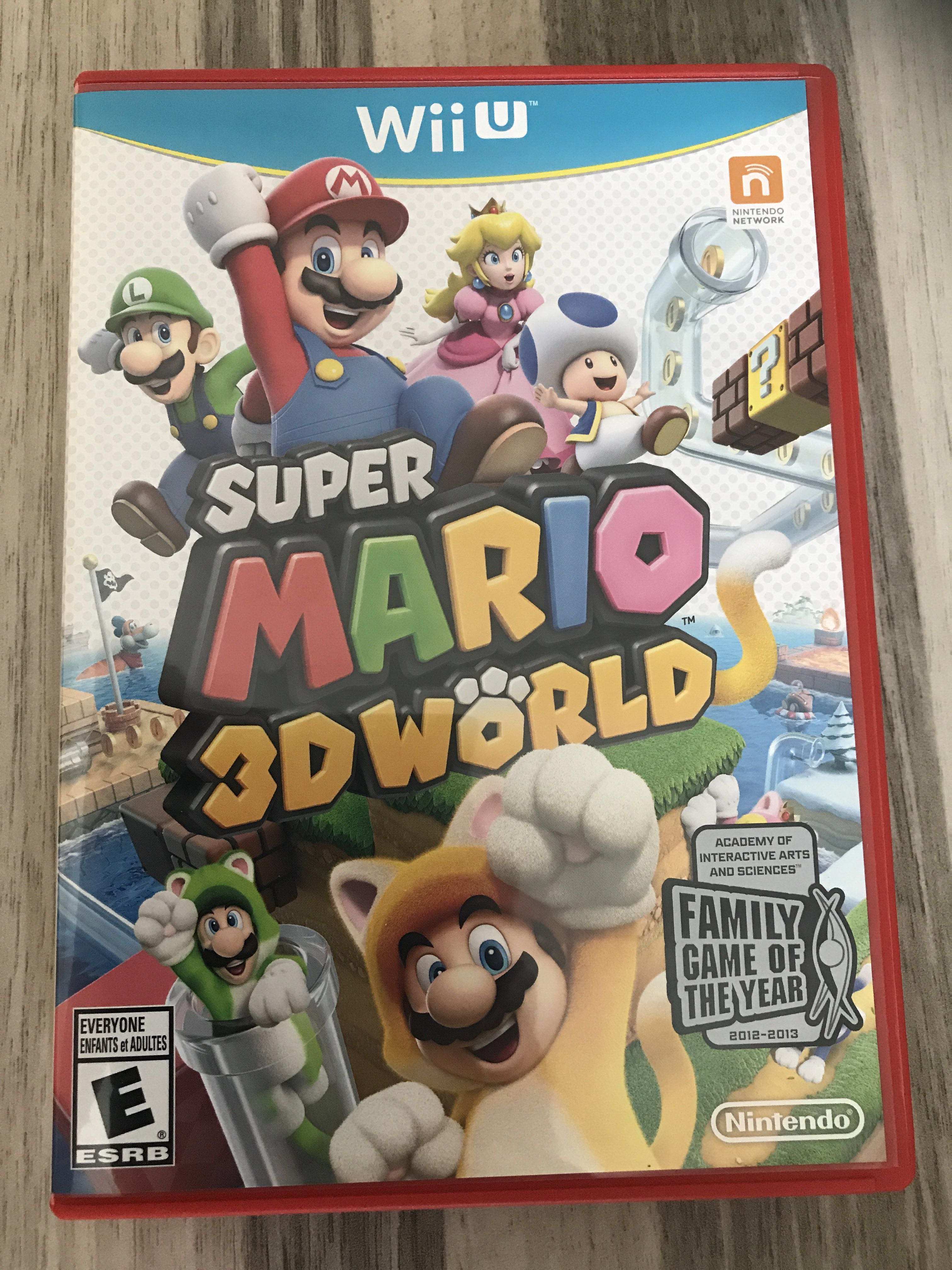 Wii U Super Mario 3d World Toys Games Video Gaming Video