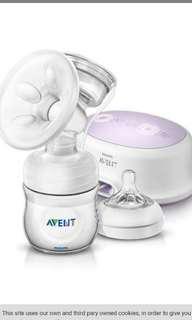 Price Reduce! Philips Avent single Electric Breast Pump