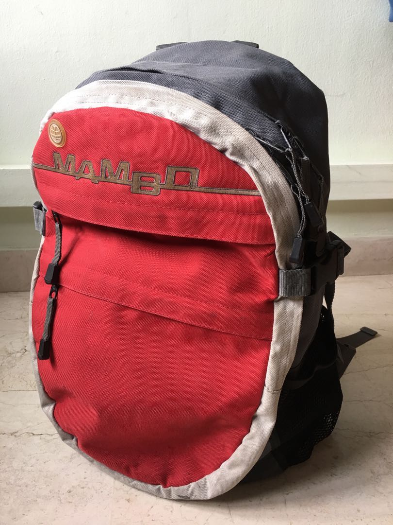 90s primary color backpack