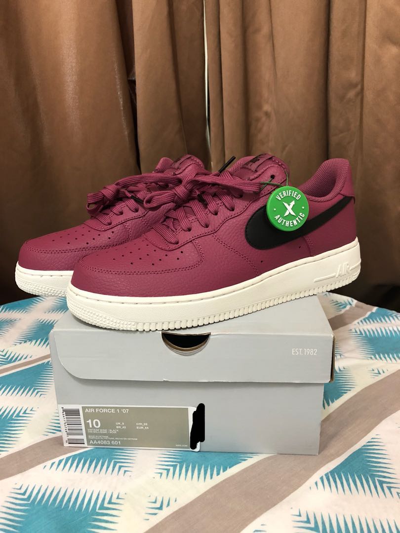 Vintage wine air force 1 new arrivals