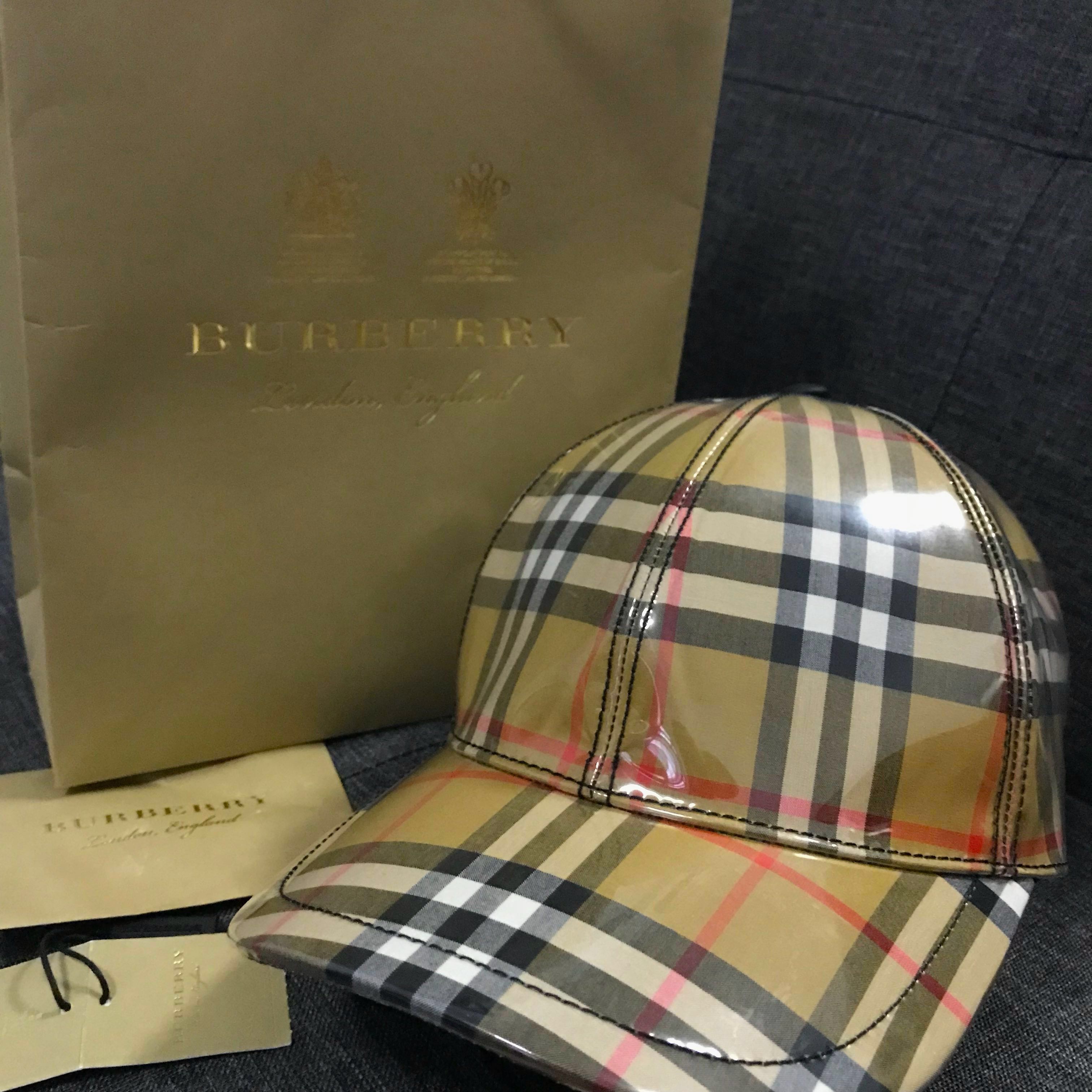 Authentic Burberry Hat Cap, Men's 