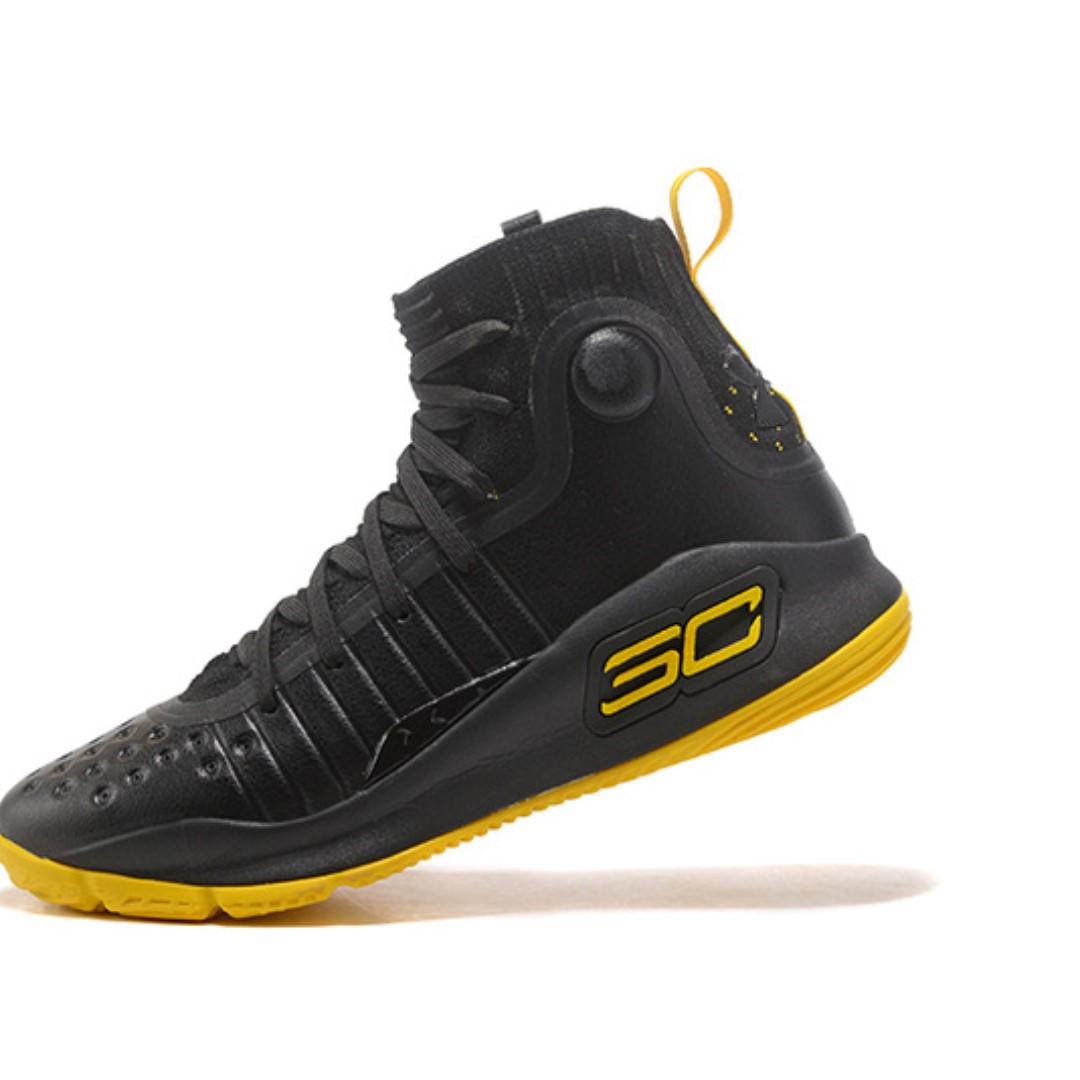 Authentic Under Armour UA Men s Curry 4 Sport Basketball Sneakers