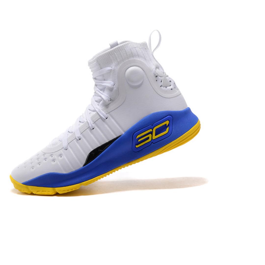 Authentic Under Armour UA Men s Curry 4 Sport Basketball Sneakers