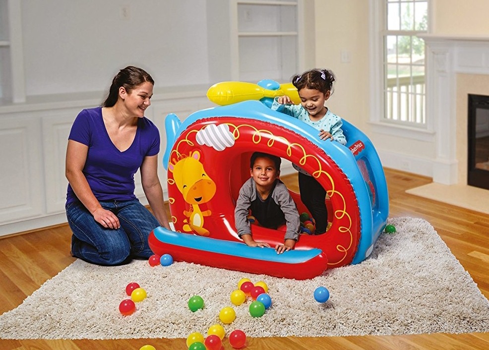 helicopter ball pit