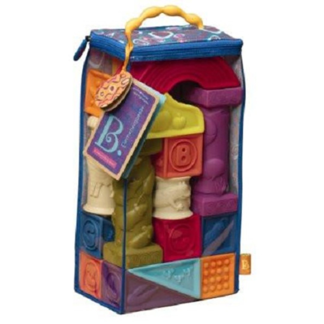 b toys soft blocks