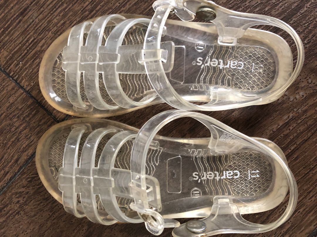 carters jelly sandals