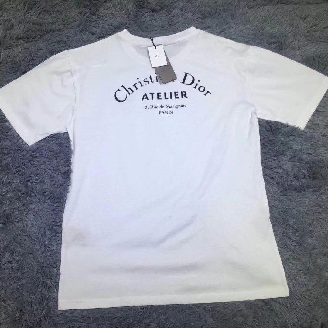Christian Dior ATELIER T-Shirt (Black / White), Men's Fashion, Tops ...