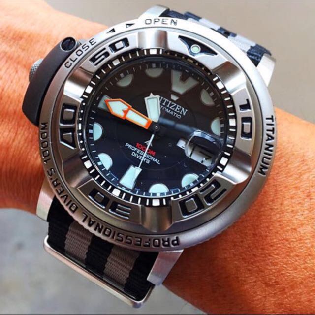 citizen 1000m dive watch