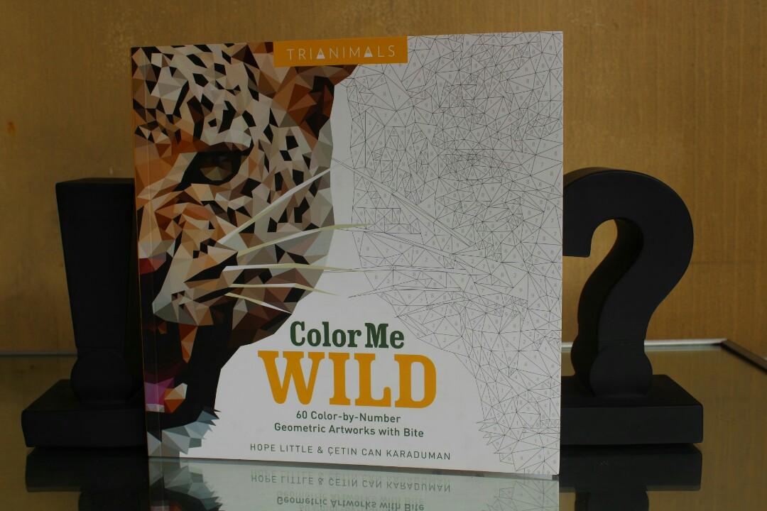 Color Me Wild Color By Numbers Books Magazines Others On