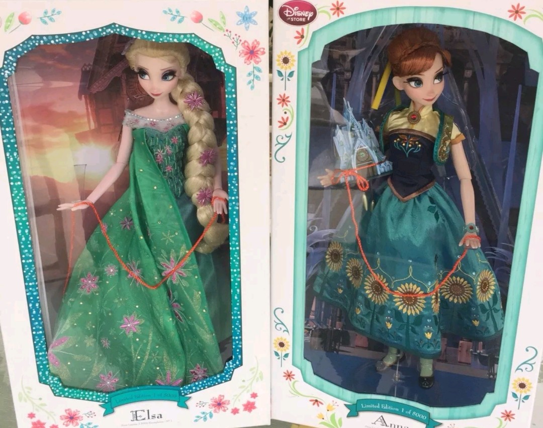 Elsa+Anna LE Doll 17