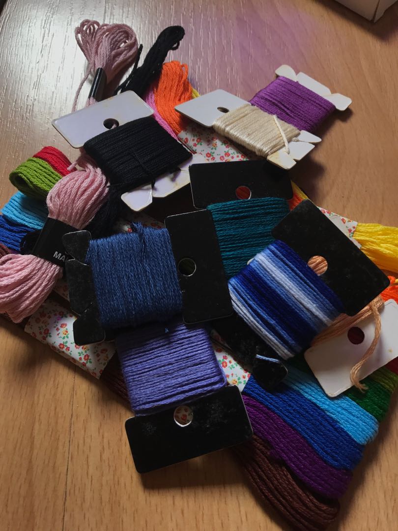 Embroidery Threads, Hobbies & Toys, Stationery & Craft, Craft Supplies