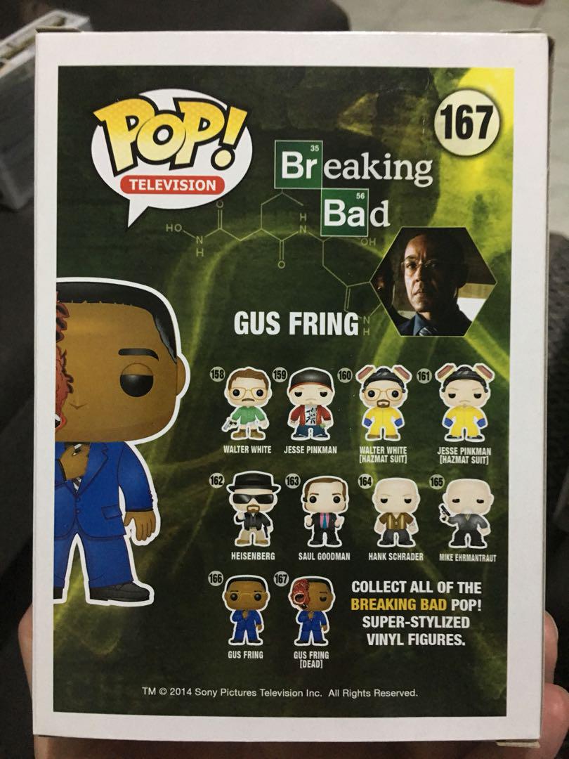 Funko pop breaking bad gus fring 167, Hobbies & Toys, Toys & Games on