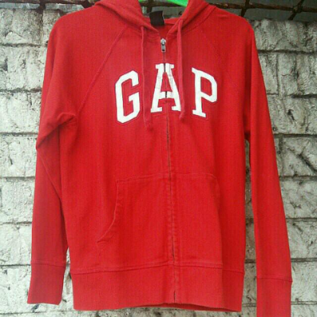 GAP Red Jacket Women s Fashion Coats Jackets and Outerwear on