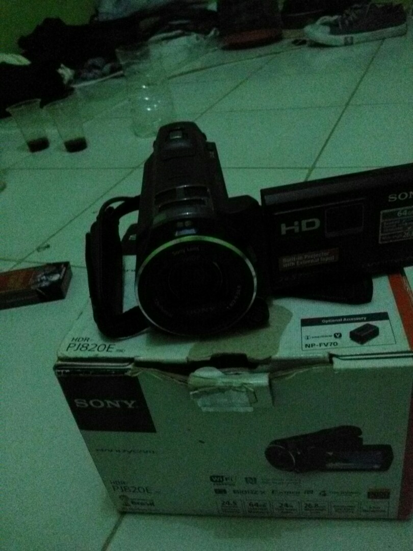 Handy Cam Sony Hdr Pj0e Fotografi Di Carousell