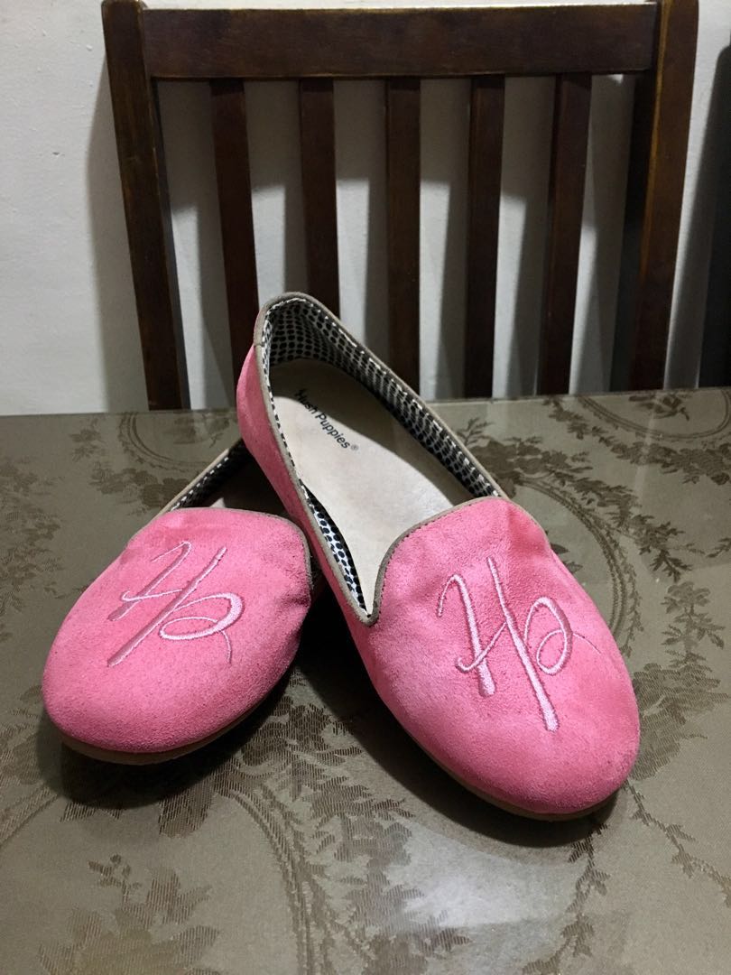 hush puppies pink shoes