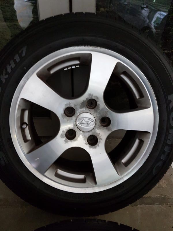 Avantek Rims Hyundai avante rim and tyre, Car Accessories, Tyres & Rims on Carousell