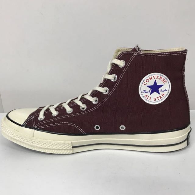 converse hi maroon