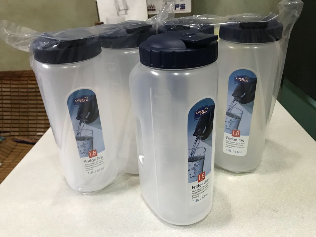 Lock Lock 1 8l Water Bottle Home Appliances Kitchenware On