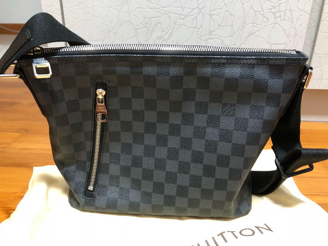 Louis Vuitton Mick Crossbody PM Black Canvas