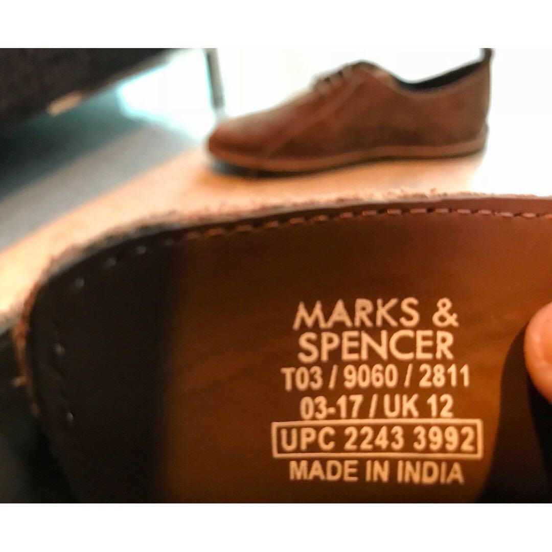 marks and spencer mens suede shoes