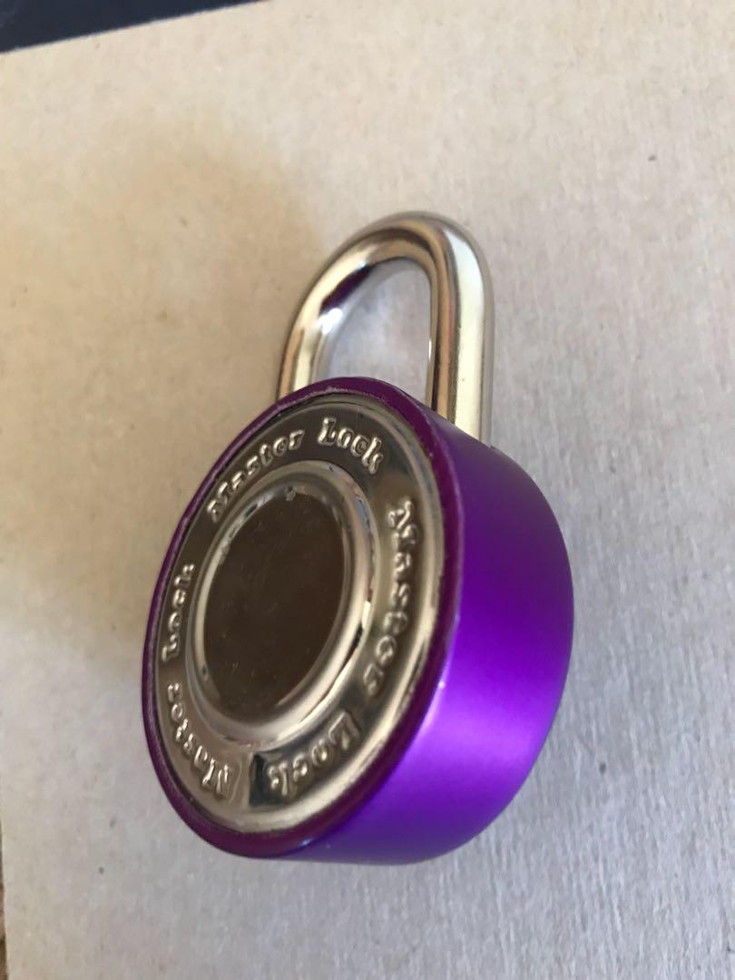 MasterLock (Category: Athletic & Sports Clothing) located in Markham. Submitted by kl2377 (Listing ID 174481327, Image 3). Description: 9/10 condition due to some scuffing at the edges on the back (photo #3). Great for gym lock or as your backup incase you lose your main one. The combo to the lock will be given once purchased or accepted offer. .