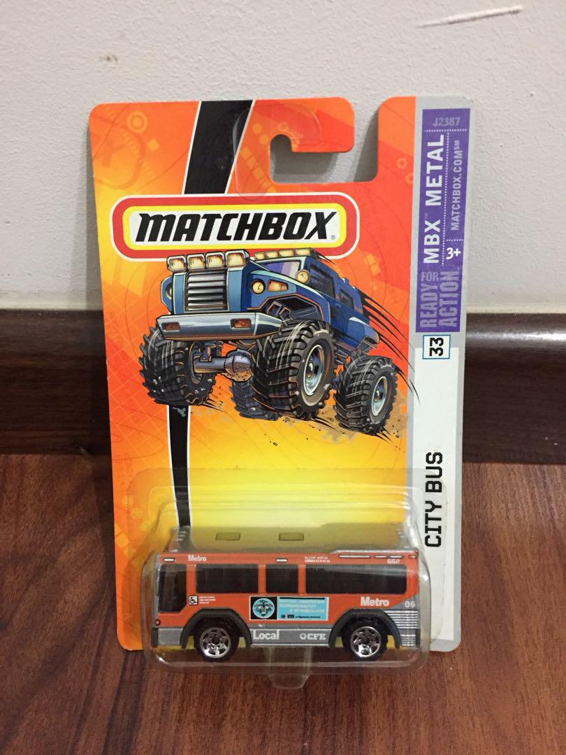 matchbox city bus