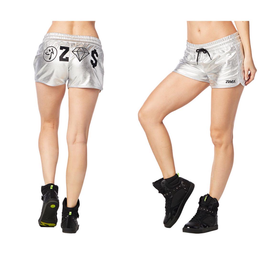 New Po Zumba Diva Shorts Sports Sports Apparel On Carousell