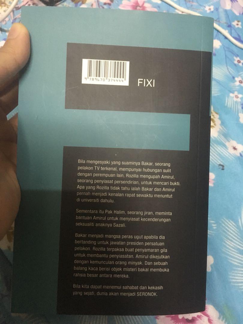 Novel Fixi Seronok By Saat Omar Books Stationery Books On Carousell