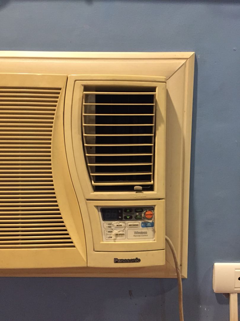 Panasonic 1.5 HP Aircon Window Type, TV & Home Appliances, Kitchen