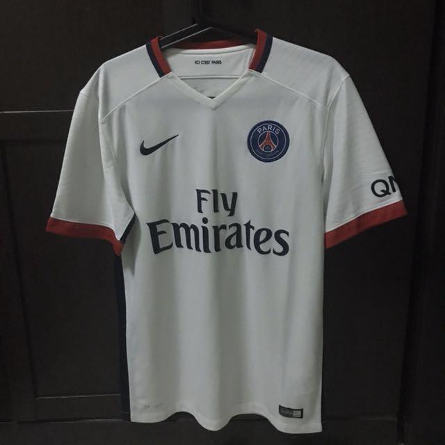 Paris Saint Germain Psg Away Jersey 2015 2016 Sports Sports Apparel On Carousell