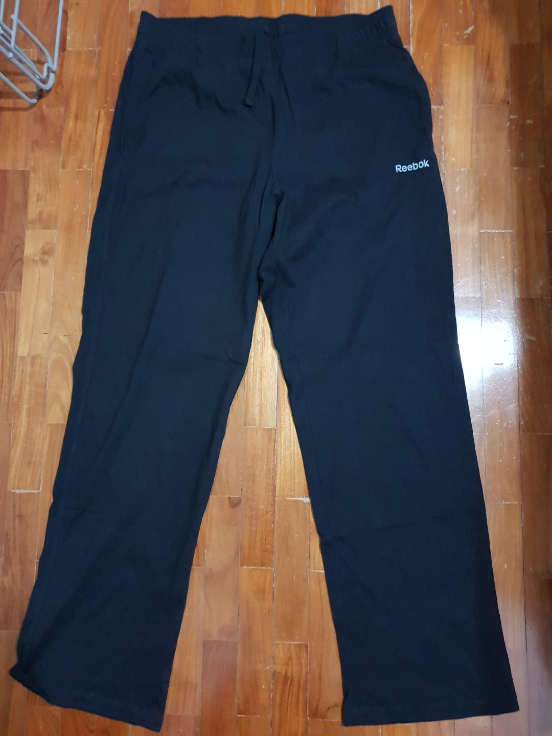 Reebok cotton online track pants